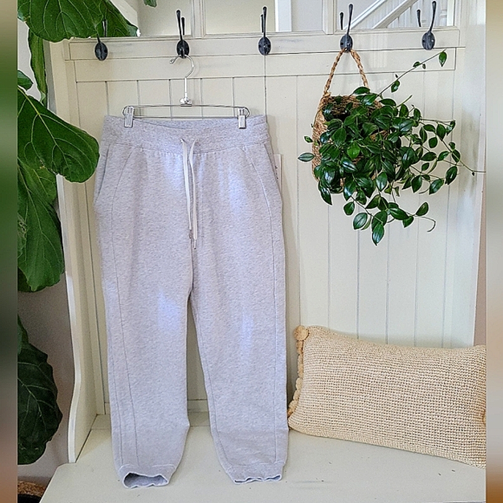Lululemon Athletica Heather Gray HR Jogger Sweatpants NWT!